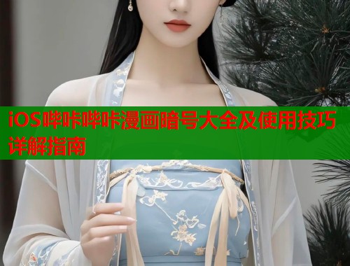 iOS哔咔哔咔漫画暗号大全及使用技巧详解指南  第1张
